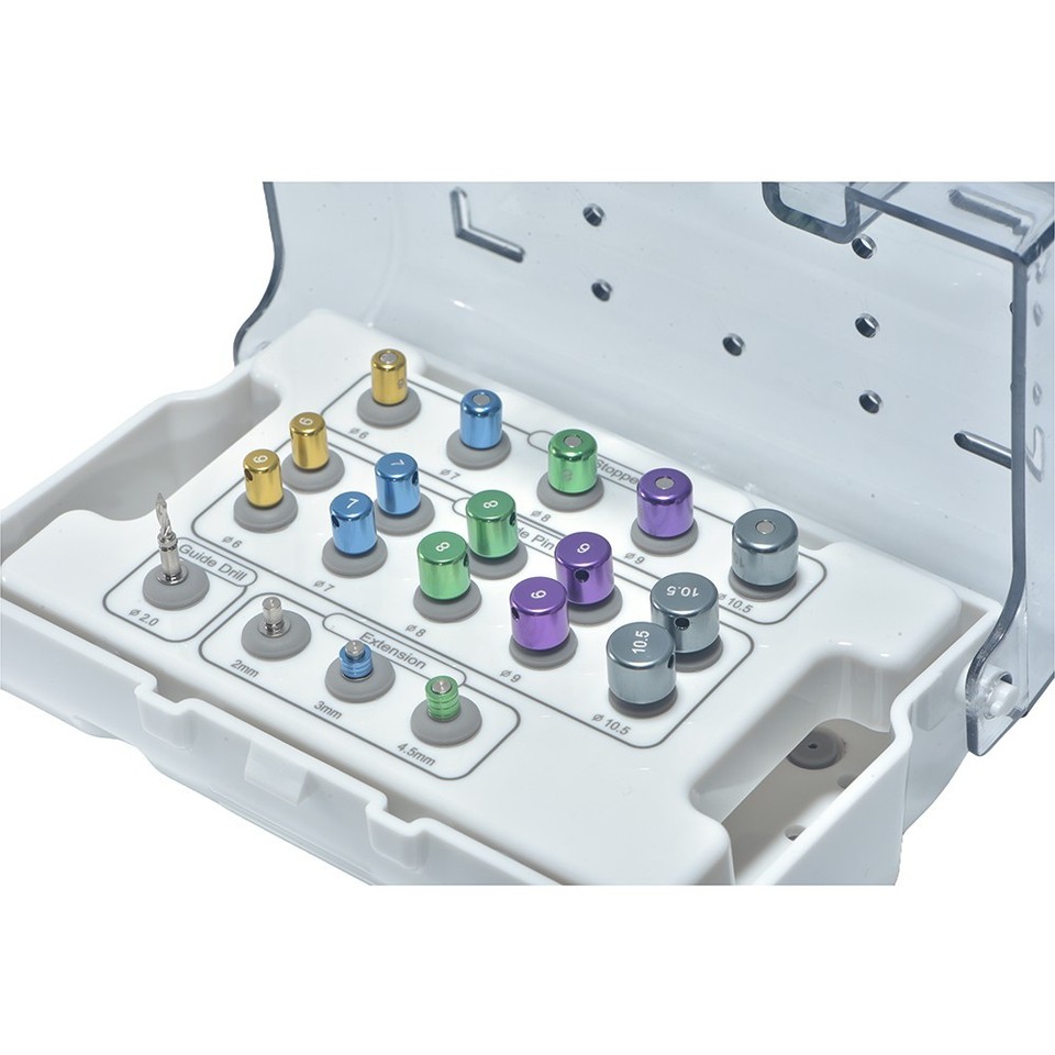 Implant Guide Key Dental implant surgical guide kit Positioning Guide Plate Ring Tools ...