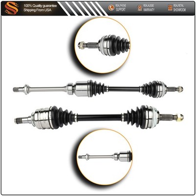 Pair For 1992-2001 Toyota Camry XLE 2.2L CV Axle Assembly Front LH & RH Side