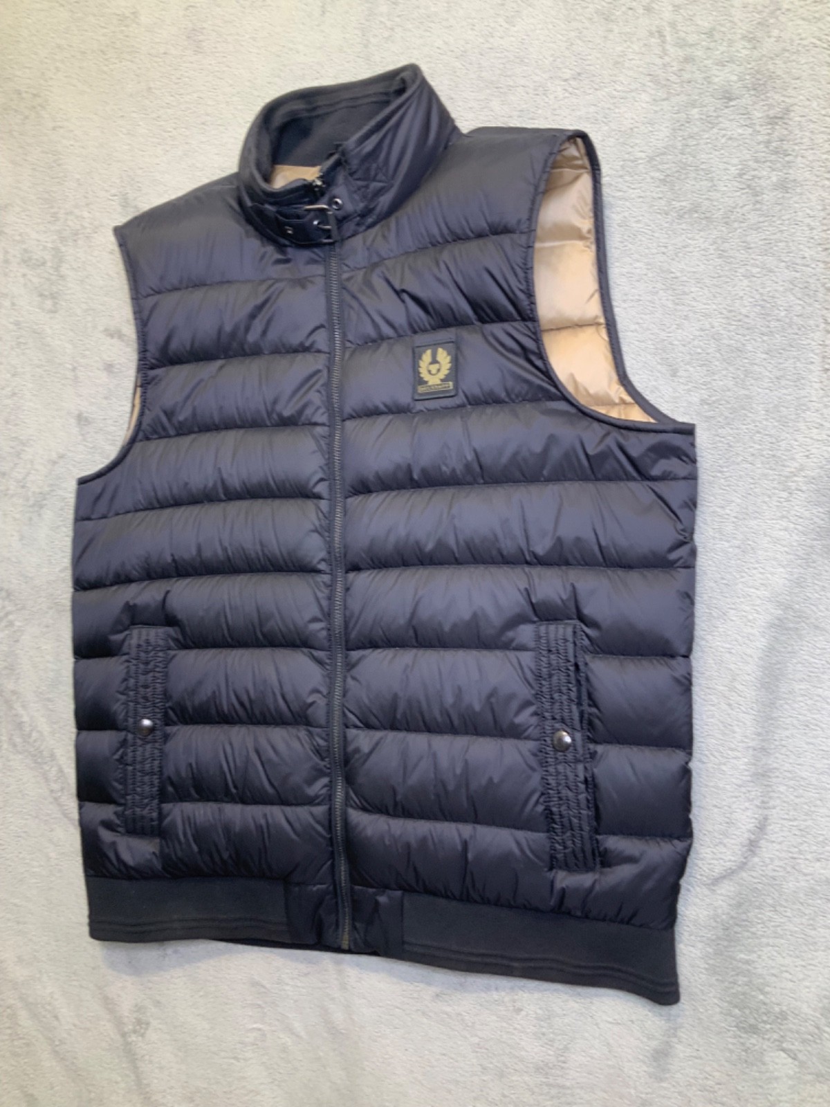 Belstaff Circuit Down Filled Black Puffer Vest Gilet Bodywarmer Size US 42 Men's image 4