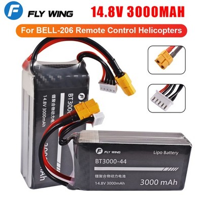 Fly wing 14.8V 3000mAh Lipo Akkus für UH-1 / UH-1 V4 / Bell-206 RC Hubschrauber
