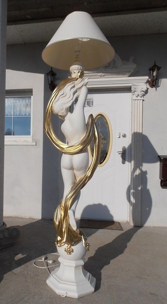 Stehleuchte Stand Leuchte Lampe Lampen Leuchten Design Figur Skulptur 200Cm Neu-image