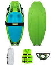 JOBE SLASH Kneeboard Package Freestyle Board Anfänger Fortgeschrittene lindgrün
