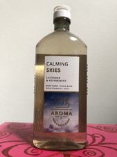Bath  Body Works Aromatherapy CALM LAVENDER PEPPERMINT Shower Gel 10 oz RARE