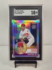 2018 Topps Chrome 1983 Topps #83T-6 Shohei Ohtani RC SGC Gem 10 Rookie