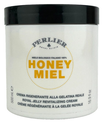 Perlier Honey Miel Regenerierende Creme Hautfeuchtigkeitscreme Anti-Aging 500 ml