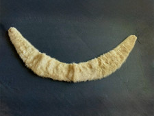 Vintage Fur Collar Beige