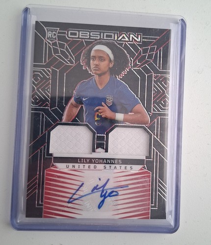 2024-25 Panini Obsidian - Dual Jersey Ink Lily Yohannes 19/99