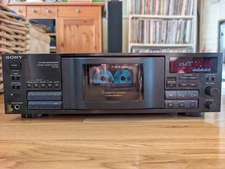 Sony TC-C5 5 Cassette Changer Deck Recorder. Serviced, works great!