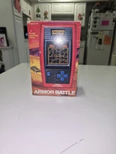Mattel Armor BATTLE Vintage Electronic Handheld Tabletop Video game TESTED