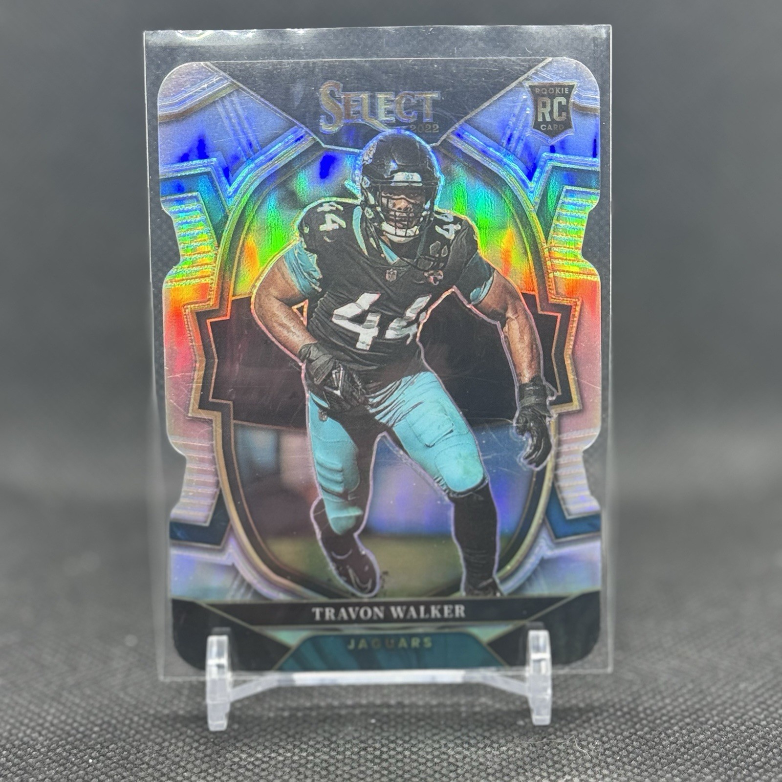 2022 Panini Select Travon Walker Rookie (RC) Concourse Silver Prizm Die-Cut #42