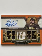 2022 Topps Triple Threads Auto Relics Fernando Tatis Jr. /18