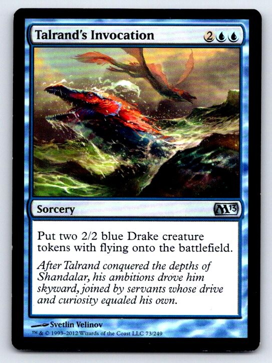 Talrand's Invocation Uncommon Magic 2013 (M13) Magic: The Gathering