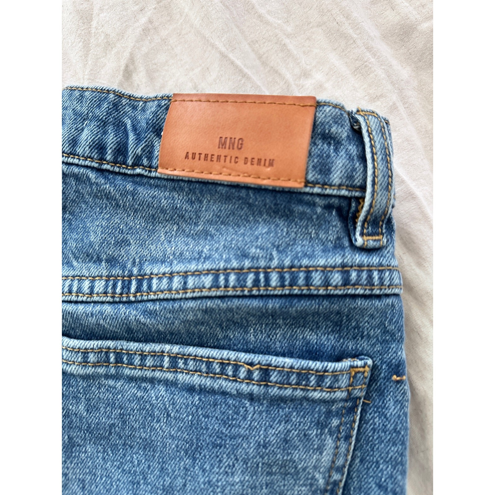 MNG Mango Denim Mom Jeans Womens  thumbnail 6