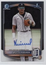 2025 Bowman Chrome Prospect Auto Nestor Miranda #CPA-NM Auto 15zu