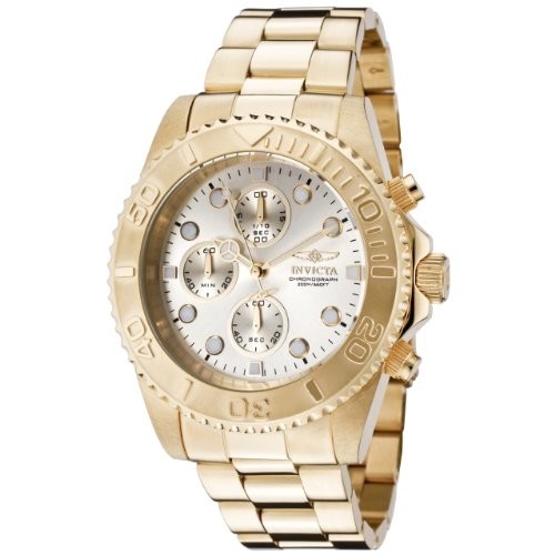 Invicta Pro Diver Chronograph Champagne Dial Men's Watch 177