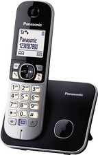 Panasonic Telefone KX-TG6811GB Festnetz-Telefon analog schnurlos mit Station