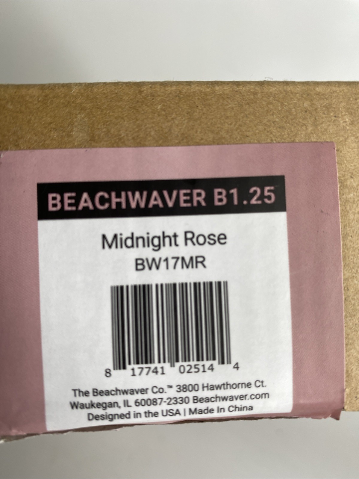 Beachwaver B1.25 Rotating Curling Iron 
