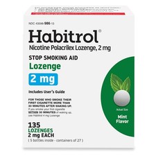 Mint Flavor Nicotine Lozenges 2mg 135 Count Nicotine Replacement Therapy NRT