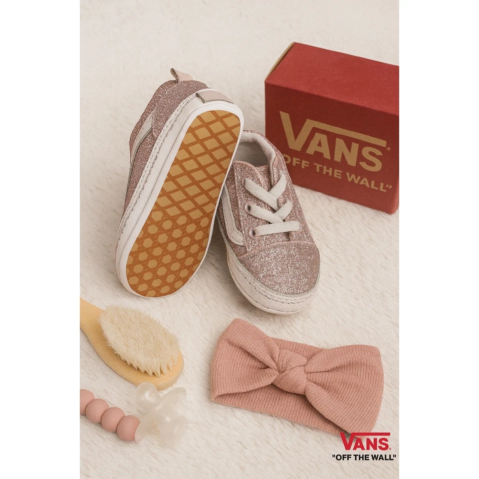 Tênis Vans bebê menina glitter tamanho. 3 m - Imagem 4 de 4
