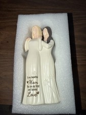 To My Beautiful Mom Figurine With Daughter