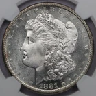 1881-S Morgan Silver Dollar - NGC MS 66+