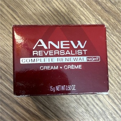Avon Anew Reversalist Complete Renewal Night Cream Moisturizer 0.50 oz Cream