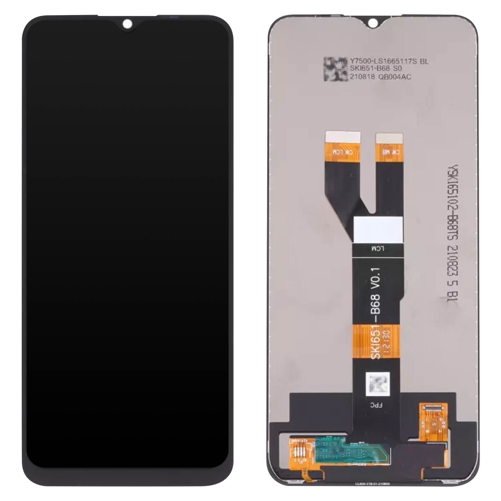 Écran tactile LCD haute sensibilité pour smartphone Narzo 50i Prime
