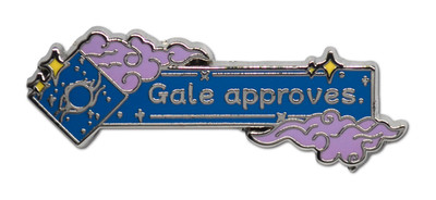 Baldur's Gate 3 BG3 Gale Approves Wizard Sage Companion Hard Enamel Pin Lapel