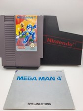 Thumbnail of ebay&reg; auction 407150495489 | Mega Man 4 Megaman Nintendo NES Modul + Anleitung *Blitzversand*