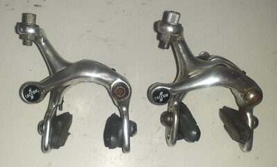 Paar Rennrad Bremssättel gemarkt SACCON aus Aluminium Colnago Carnielli