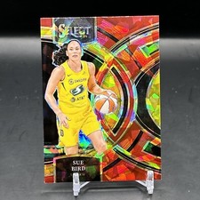 2024 Panini Select WNBA Sue Bird Premier Red Ice Prizm-#150 Seattle Storm