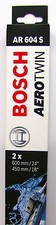 Bosch Wiper Blade Front Set Ar604s 600450mm Kit