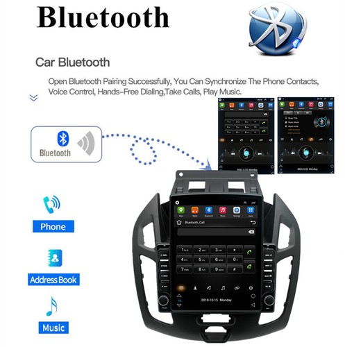 9.7" Stereo Radio Head Unit 4+32GB FM For 2014-2018 Ford Transit Connect Carplay - Foto 12 di 23