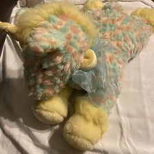 Golden Bear Co. UNICORN Plush 16 Inch Pastel Color-block Baby Core Nursery Soft