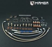 For Subaru Ej20 Ej25 Avcs Turbo Oil Coolant Line Install Kit Td04l Ihi Vf34 Vf48