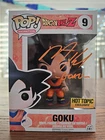 Funko Pop Dragon Ball Z: Goku #9 (Hot Topic) [Peter Kelamis Signed w/ JSA COA]