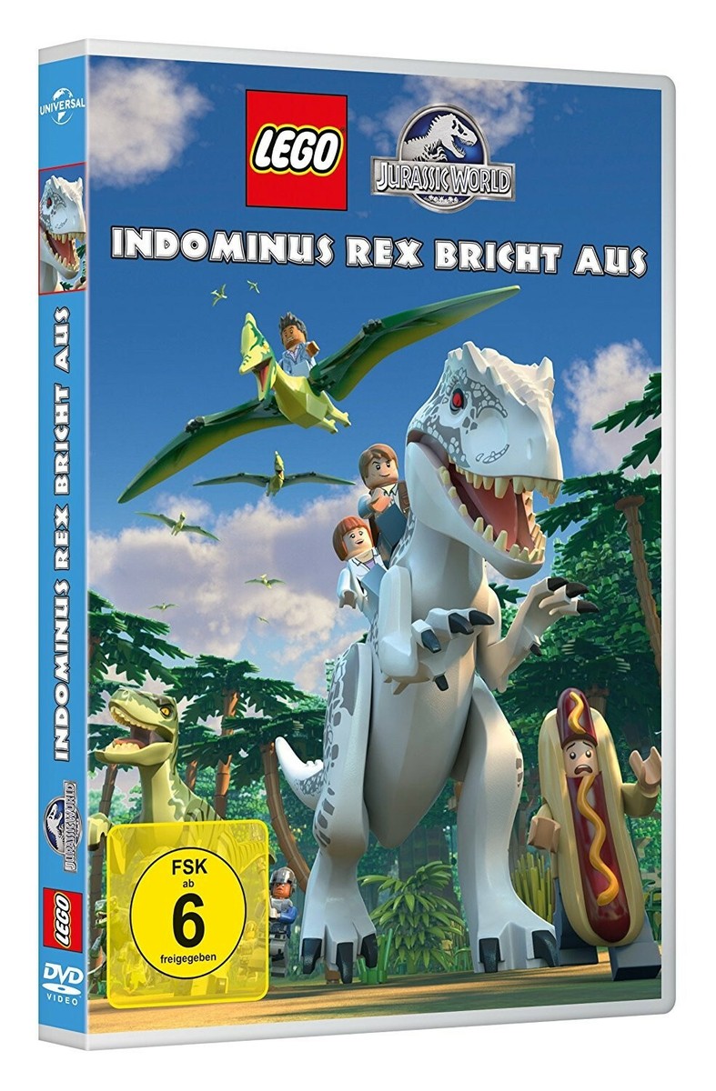LEGO JURASSIC WORLD: INDOMINUS REX BRICHT AUS DVD NEW UK
