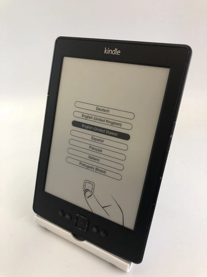 Amazon Kindle 4th Gen D01100 Wi-Fi 6" e-Book Black Reader Grade B - Image 2 of 4