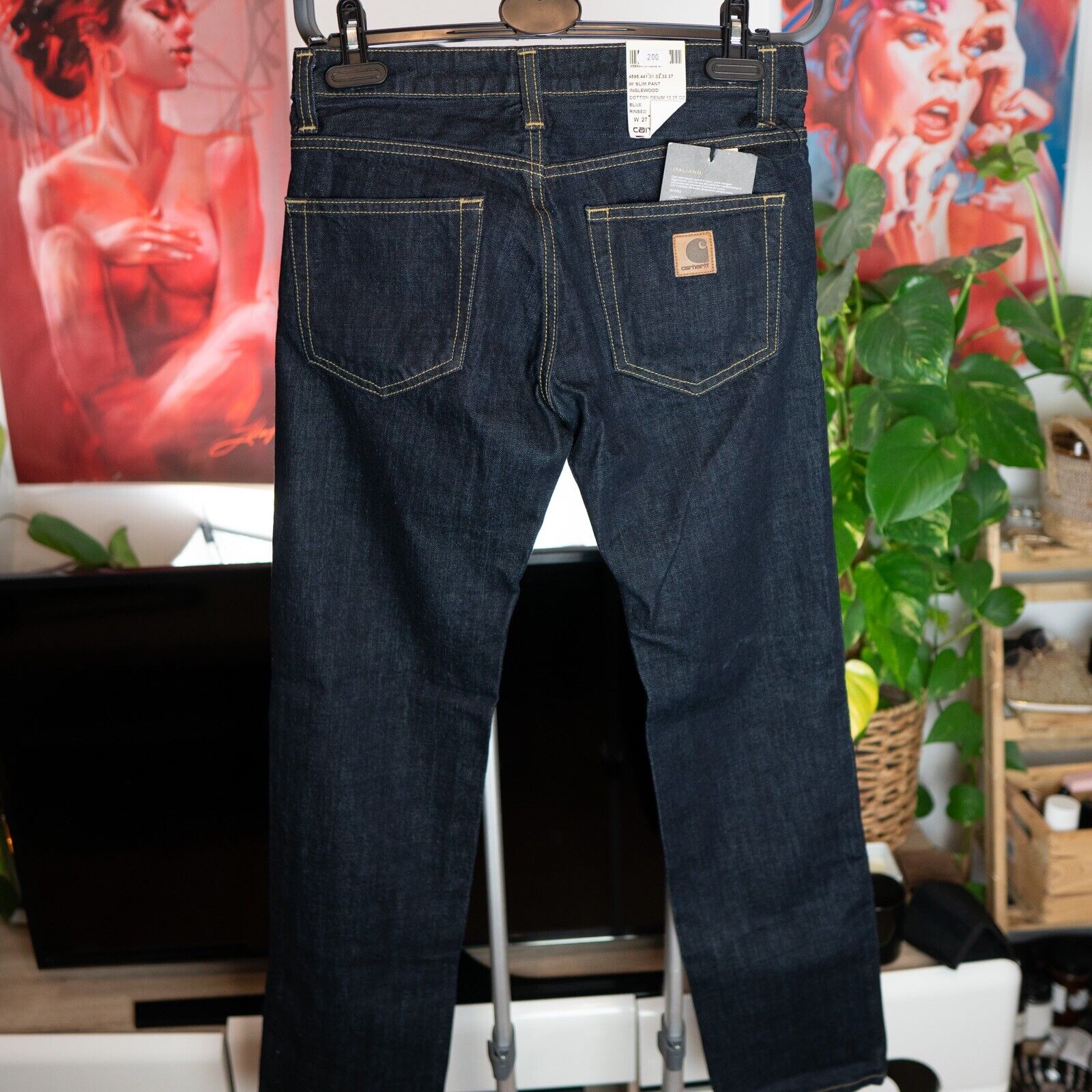 vrijheid Leeg de prullenbak Leeds Carhartt WIP W' Kay Pant 27x32 Jeans | eBay