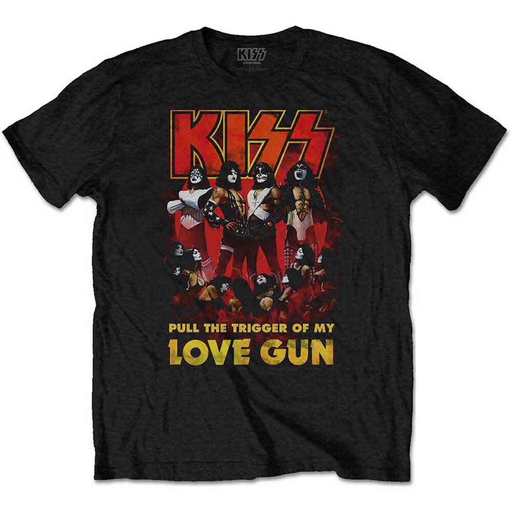 KISS Love Gun Glow Band Graphic Tee
