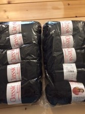 Oxford Classic Worsted Black Yarn 10 skeins