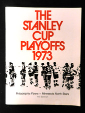 1973 Stanley Cup Playoffs North Stars vs Flyers Hockey NHL Hockey Program