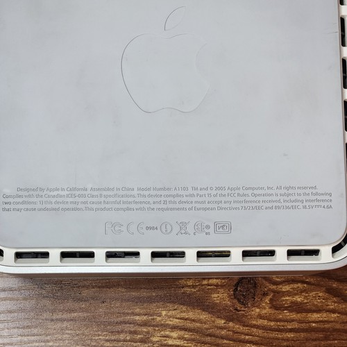 Apple Mac Mini G4 A1103 1.25GHz 512MB Ram 40GB HDD Desktop Computer MacOS - Bild 10 von 20