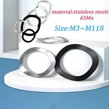 Wavey Washers Crinkle Wave Metric 65Mn A2 Stainless Steel M3 M4 M5 M6 M8 To M118