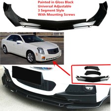 Add-on Universal Fit For Cadillac Cts 2003-2007 Front Underbody Lip Spoiler Wing Add-on Universal Fit For Cadillac Cts 2003-2007 Front Underbody Lip Spoiler Wing