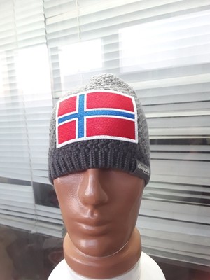 BERGANS OF NORWAY 70% WOOL BRAND CAP HAT BEANIE NORGE odlo swix SKI running 1