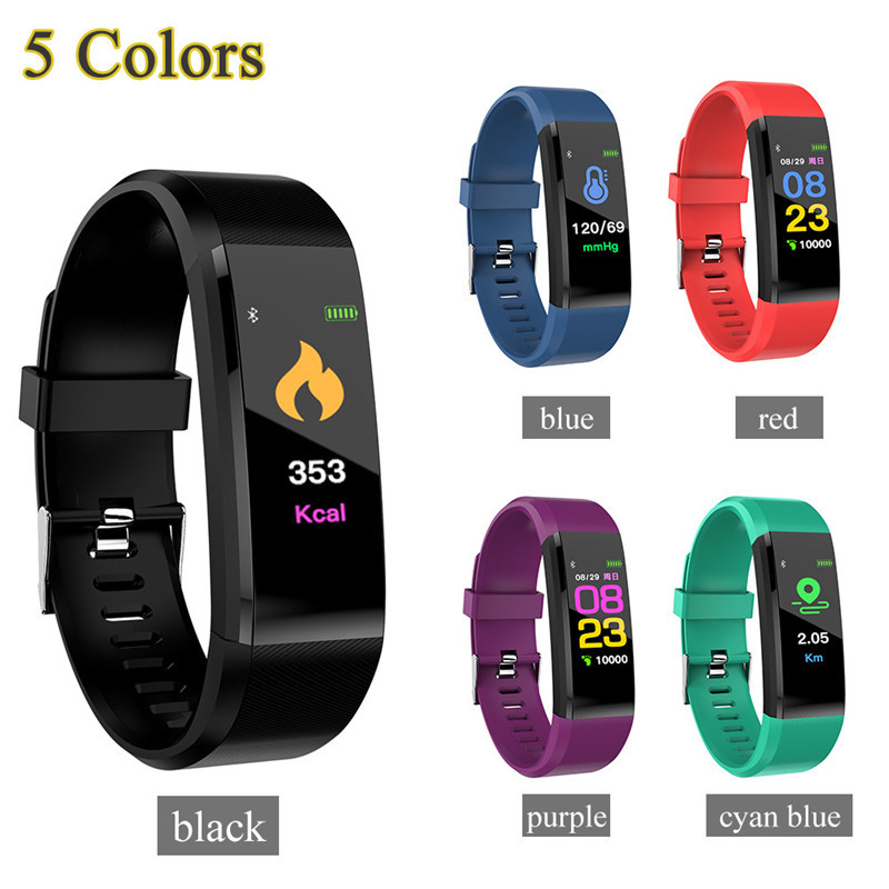 Q11 Smart Watch Waterproof Fitness Bracelet Large Touch Screen Sport Watch Blood Pressure Activity Tracker Wristband
