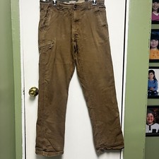 Weatherproof Vintage Flex Utility Pants Mens Relaxed Fit Stretch 5- Pocket