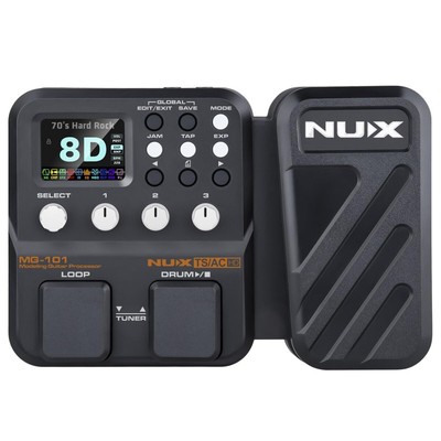 MG-101 Multi Effects Pedal, 25 Classic Amp Models,512 samples IR Resolution, ...