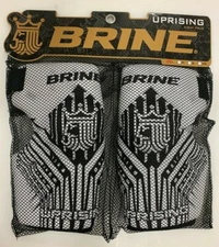 BRINE Uprising Lacrosse Arm Pad, White, Large, New in package FREE SHIPPING!
